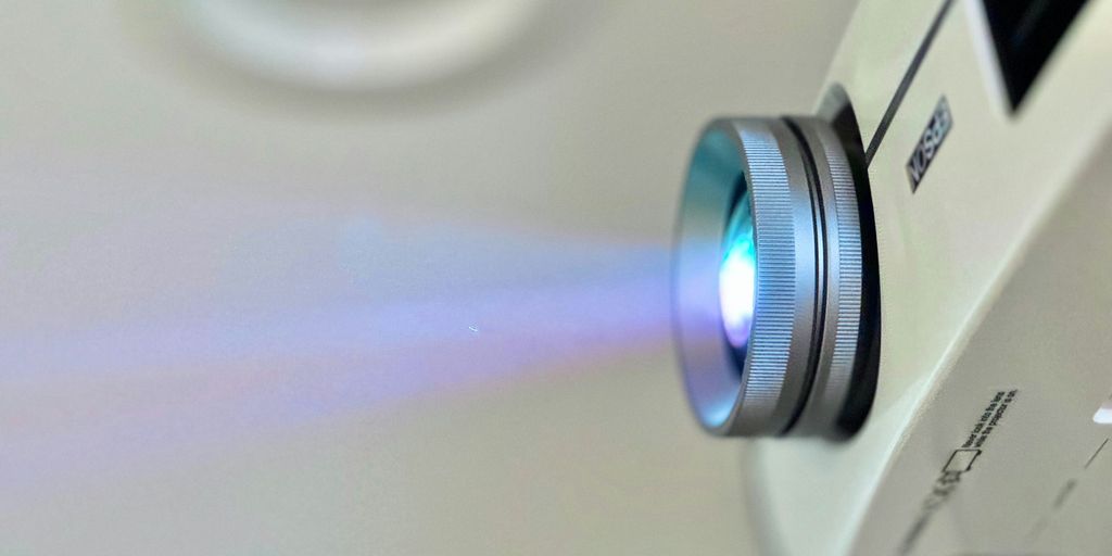 A close up of a camera with a blurry lens