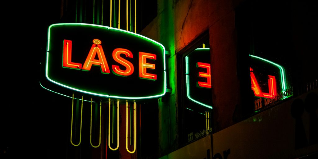 Lase signage