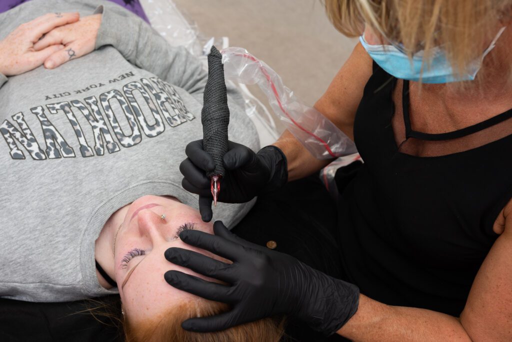 Combined Aesthetic Treatments Tattoo Eyebrows